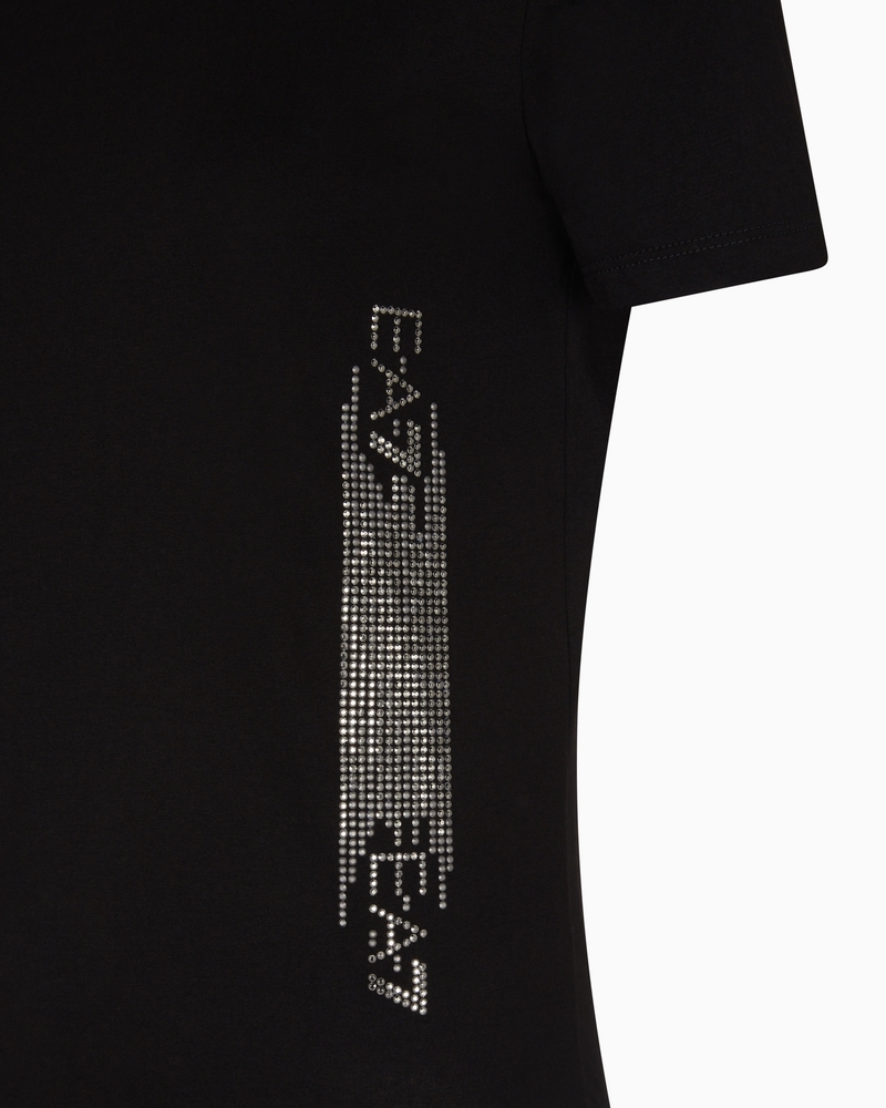 Tricou EA7 TRAIN LOGO SERIES W TEE SS TAPE