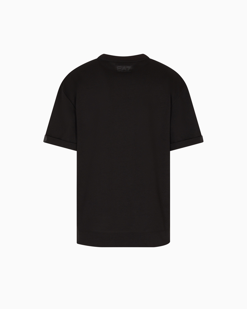 Tricou EA7 TRAIN LOGO SERIES W TEE SS CRYSTAL - 3 | YEO