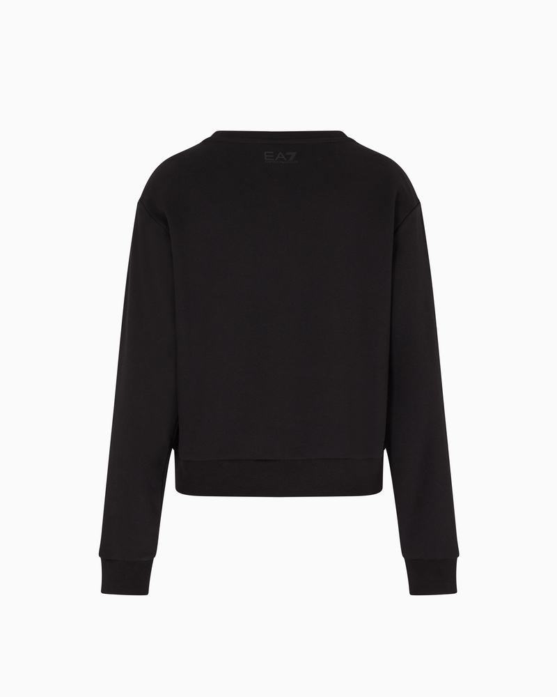 Bluza EA7 TRAIN LOGO SERIES W T-TOP CN CRYSTAL