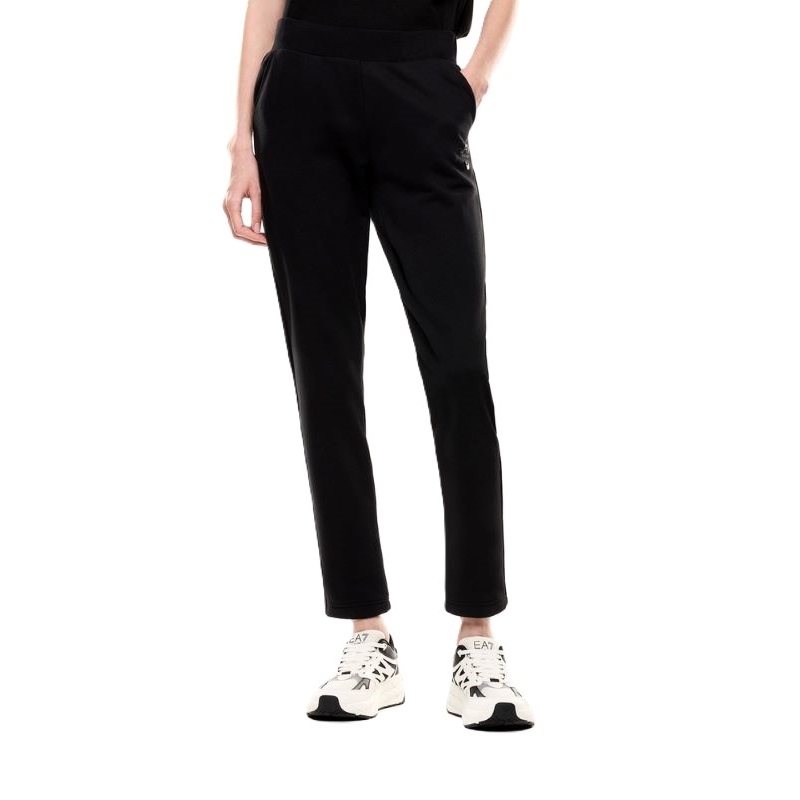 Pantaloni EA7 TRAIN LOGO SERIES W PANTS CRYSTAL Pantaloni EA7 TRAIN LOGO SERIES W PANTS CRYSTAL