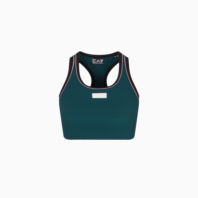 Bustiera EA7 VIGOR7 LAB W RIBBED BRA