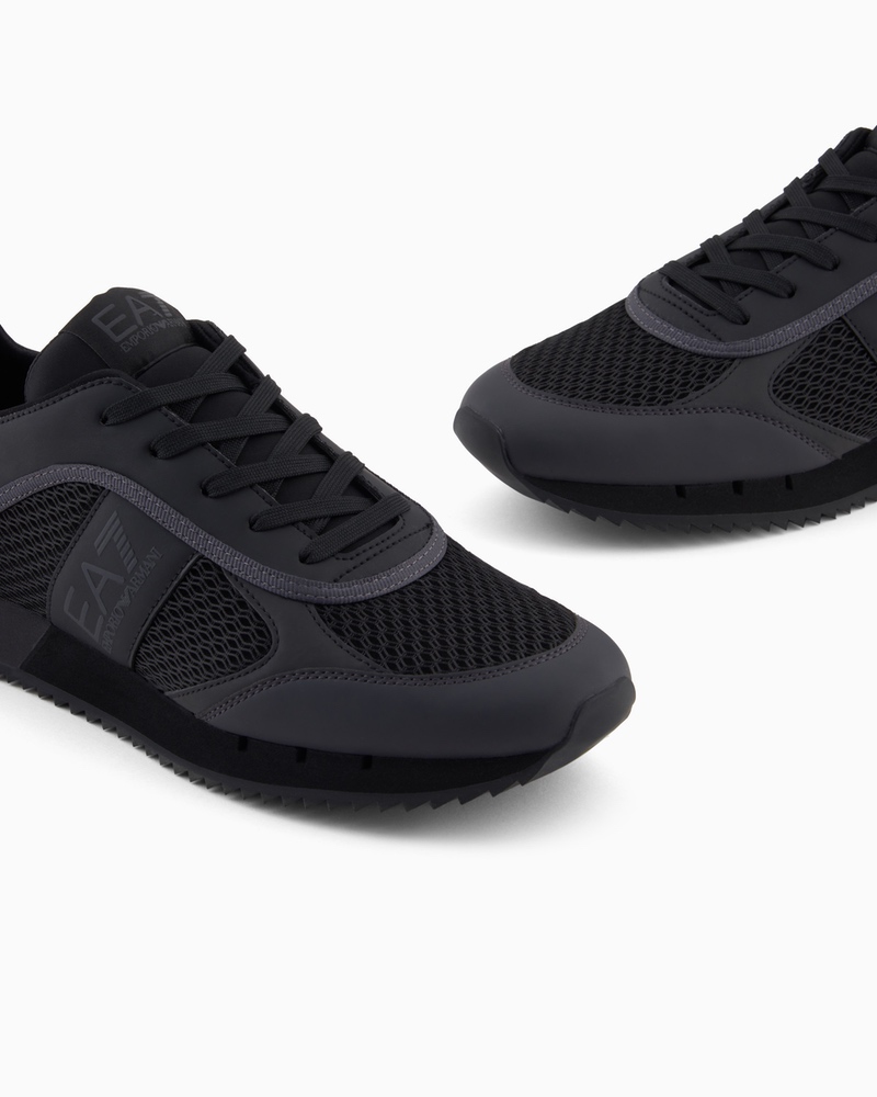 Pantofi sport EA7 BLACK & WHITE LACES - 2 | YEO