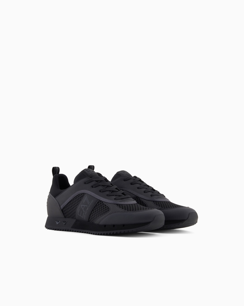 Pantofi sport EA7 BLACK & WHITE LACES - 3 | YEO