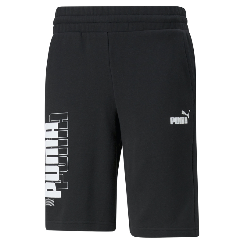 Sort puma power logo shorts