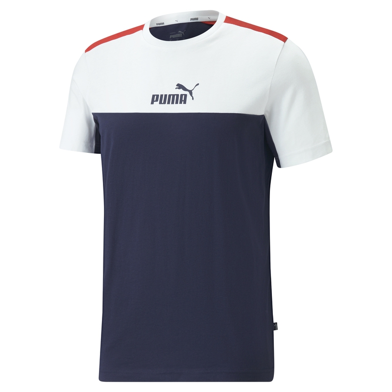 Tricou puma ess+ block tee