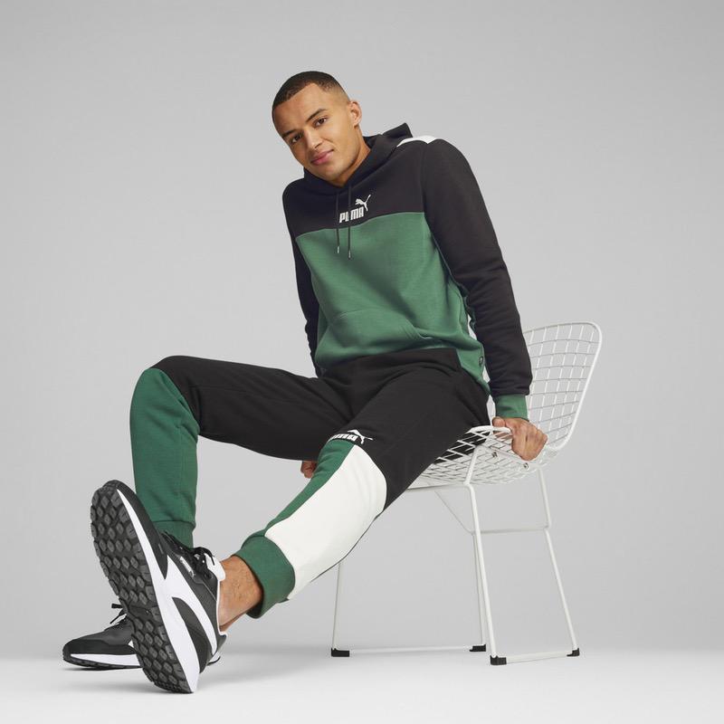 Poze Pantaloni Puma ESS+ Block Sweatpants Various Brands