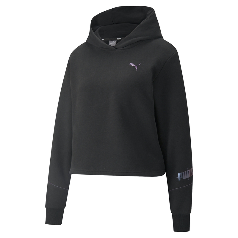 Hanorac puma cyber cropped hoodie