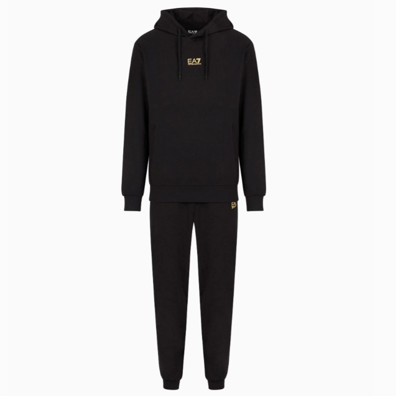 Trening EA7 TRAIN CORE ID M T-SUIT HOODIE RN CH COFT CC