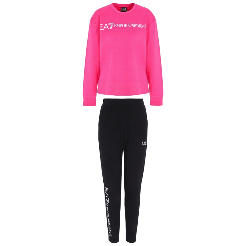 Trening EA7 W T-Suit Tt Cn Oh Maxi Logo Trening EA7 W T-Suit Tt Cn Oh Maxi Logo