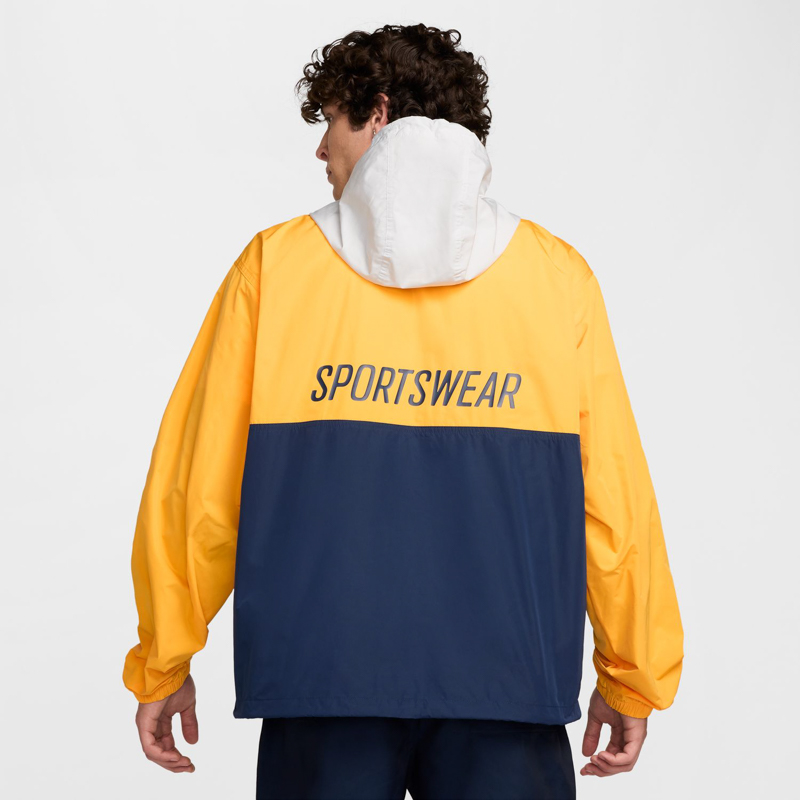 Bluza cu fermoar Nike M NK CLUB MARINA ANRK GFX