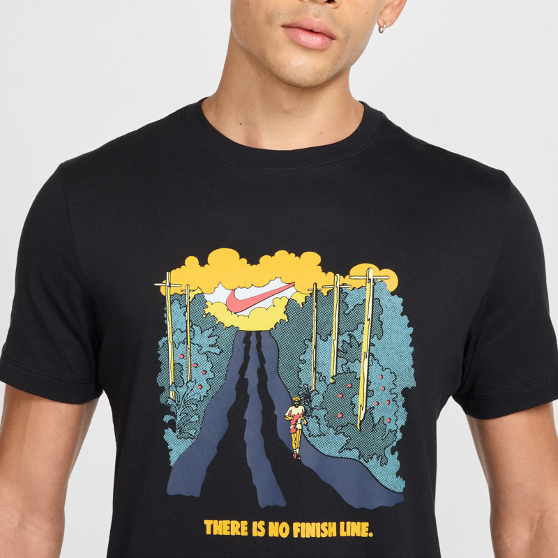 Tricou Nike M NK TEE RUN IYKYK - 3 | YEO