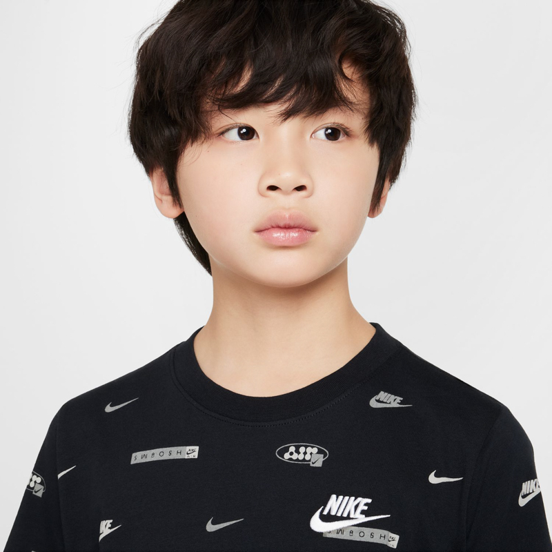 Tricou Nike K NSW TEE AOP - 2 | YEO
