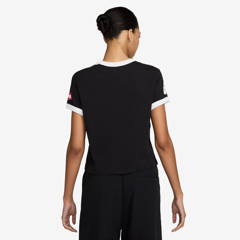 Tricou Nike W NSW CLUB SS TEE MOTO RGR - 1 | YEO