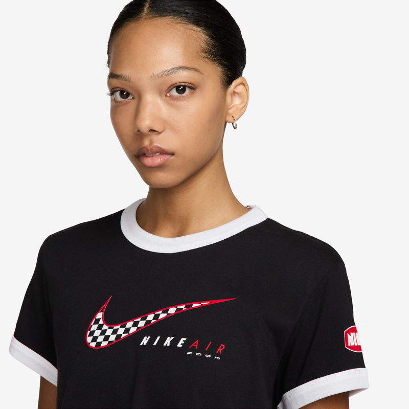 Tricou Nike W NSW CLUB SS TEE MOTO RGR - 2 | YEO