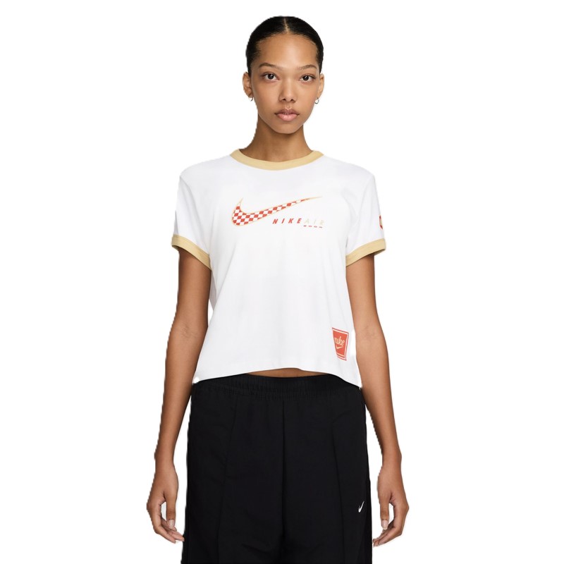 Tricou Nike W NSW CLUB SS TEE MOTO RGR