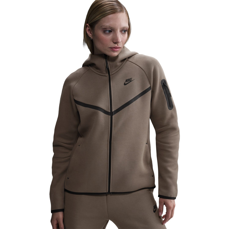 Bluza cu fermoar Nike W NSW TCH FLC WR FZ HDY 2