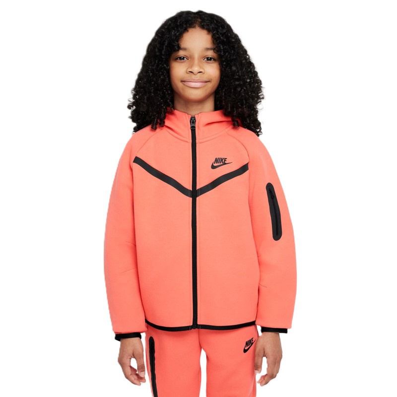 Bluza cu fermoar Nike G NSW TCH FLC HD FZ LS - PD