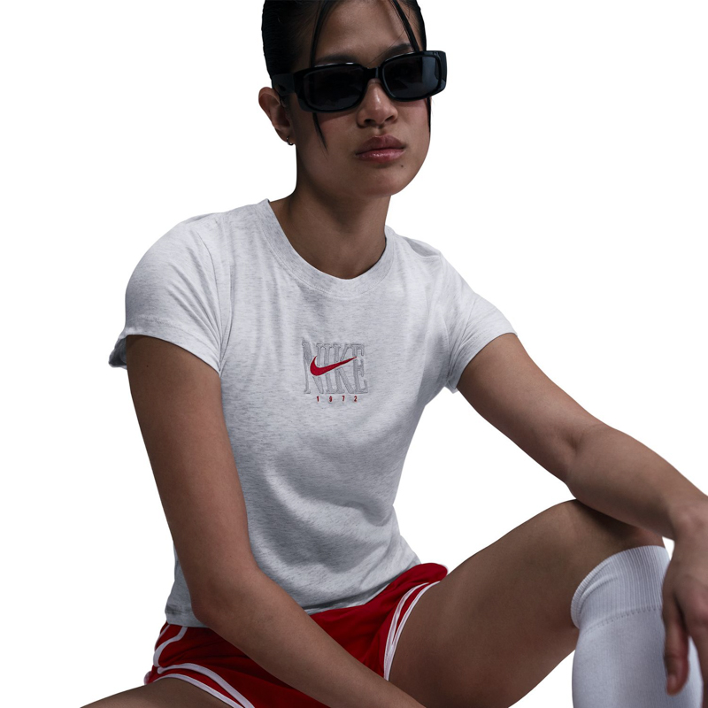 Tricou Nike W NSW SS SLIM TEE PNX GRX - 2 | YEO