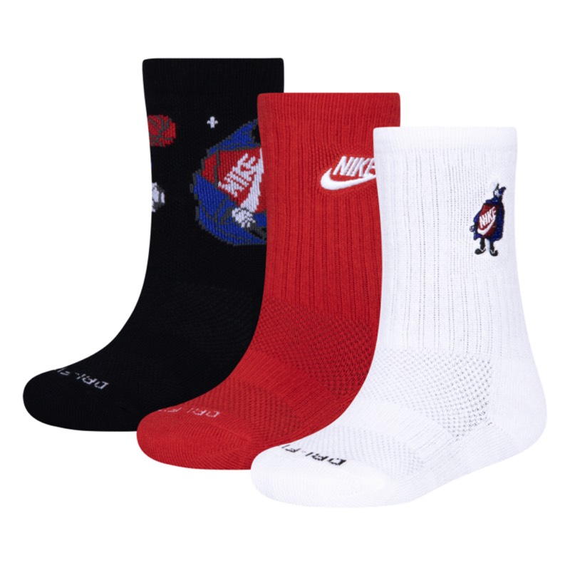 Sosete Nike NHB3PK crew boys Boxy sock