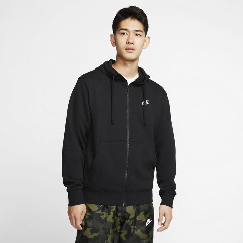 Poze Bluza Nike M Nsw Club  full zip ft various-brands.ro