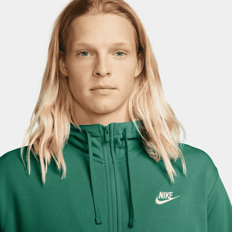 Bluza cu fermoar Nike M NSW CLUB HOODIE FZ FT