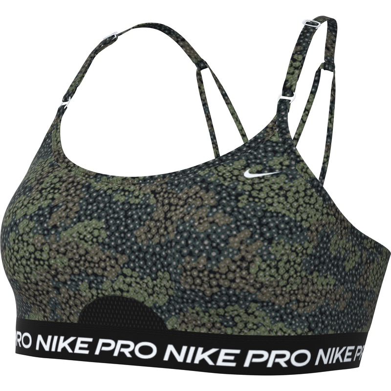 Bustiera nike w np df indy strpy aop bra