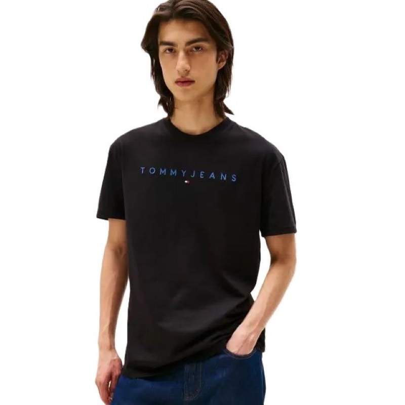 Tricou Tommy Hilfiger TJM REG LINEAR LOGO TEE EXT