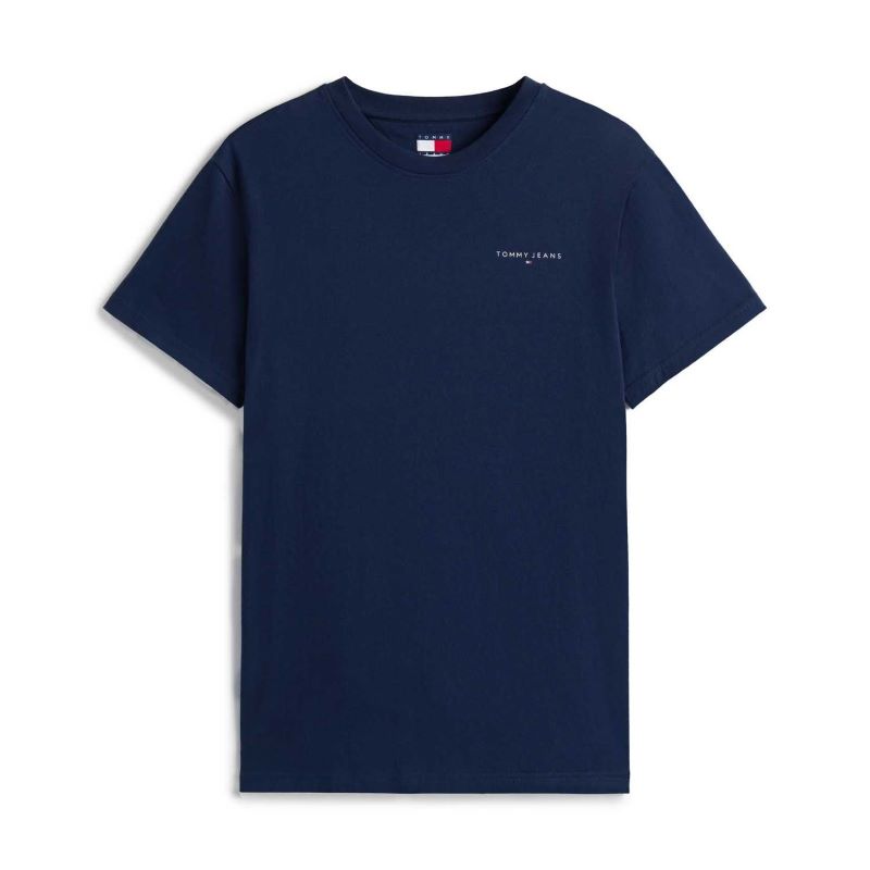 Tricou Tommy Hilfiger TJM SLIM LINEAR CHEST TEEEXT