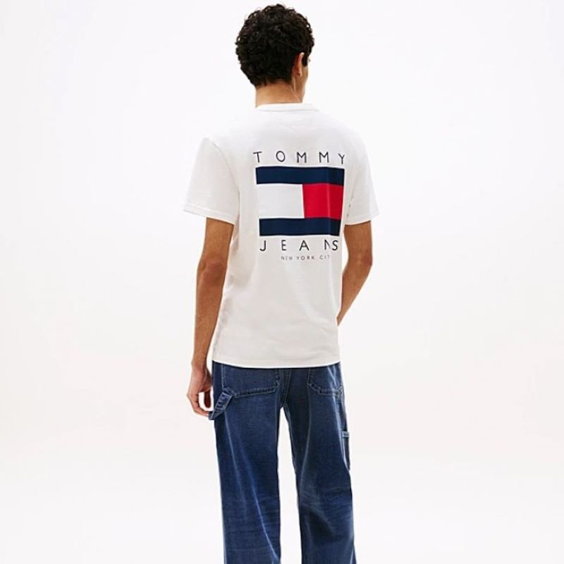 Tricou Tommy Hilfiger TJM REG FLAG GRAPH BCKPRNTT EXT - 1 | YEO