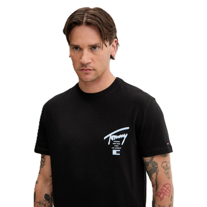 Tricou Tommy Hilfiger TJM REG SIGNATURE CITY TEE