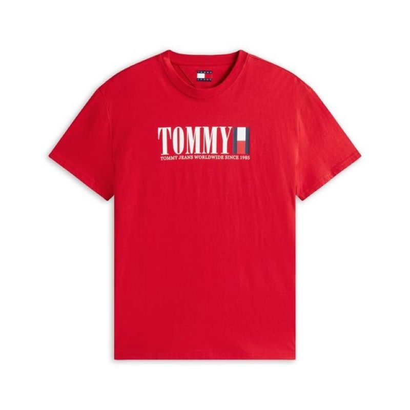 Tricou Tommy Hilfiger TJM REG TOMMY DNA FLAG TEEEXT