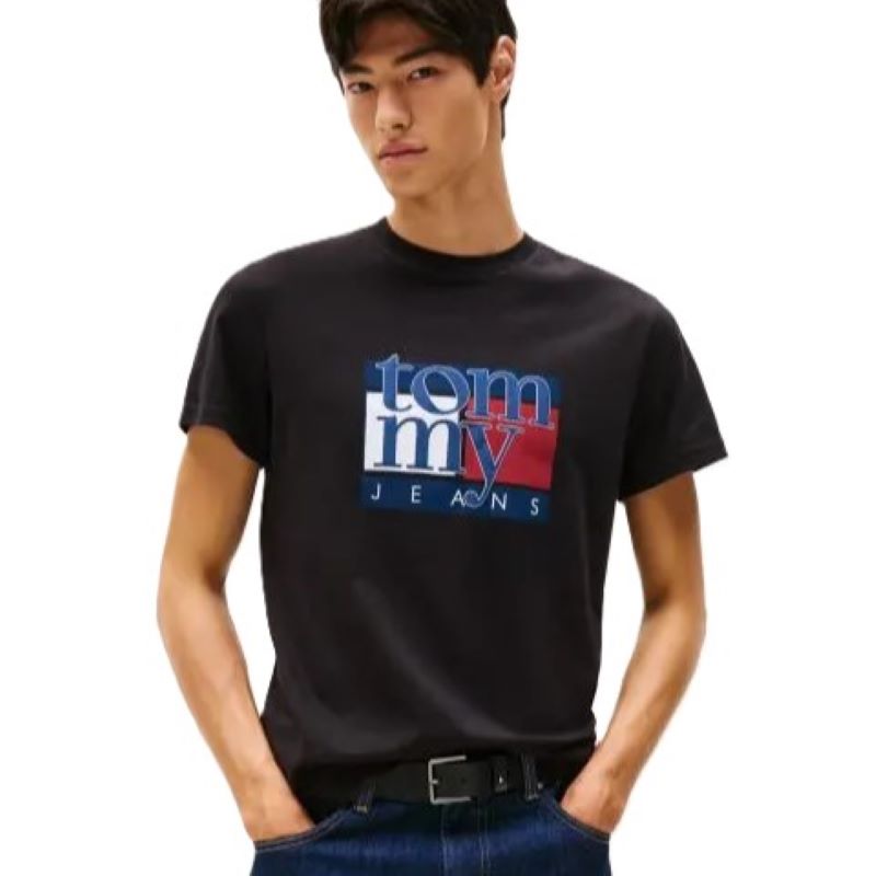 Tricou Tommy Hilfiger TJM SLIM RWB FLAG TEE EXT