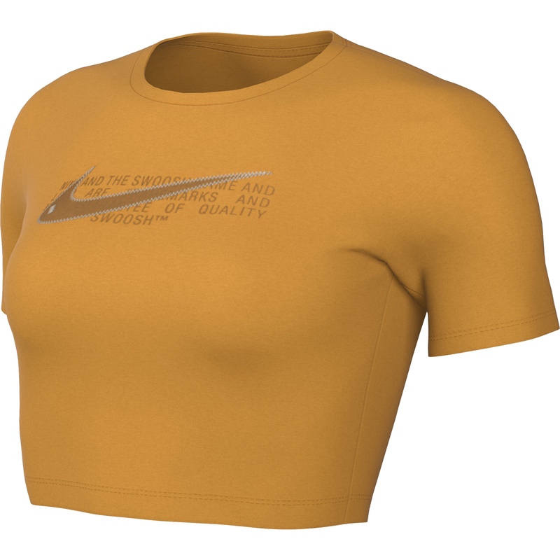 Tricou nike w nsw tee slim crp swoosh