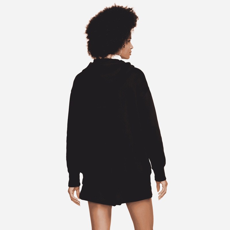 Bluza cu Fermoar Nike W Nsw PHNX fleece full zip OS hoodie - 2 | YEO