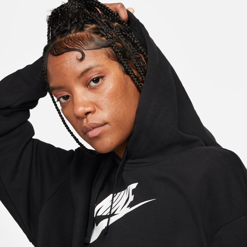 Hanorac Nike W Nsw Club Fleece GX crop - 2 | YEO