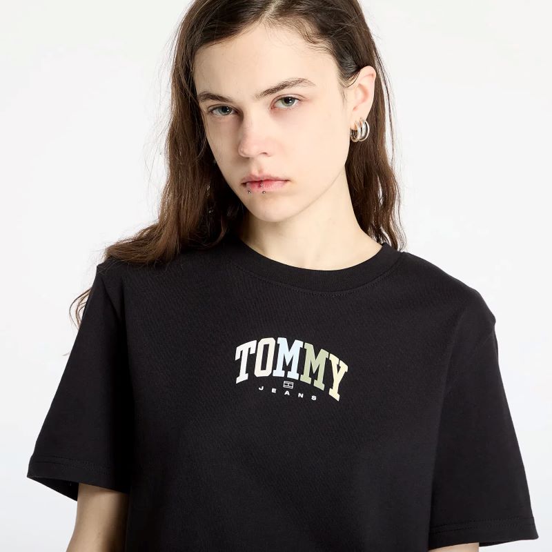 Tricou Tommy Hilfiger TJW RLX COLOR VARSITY TEE
