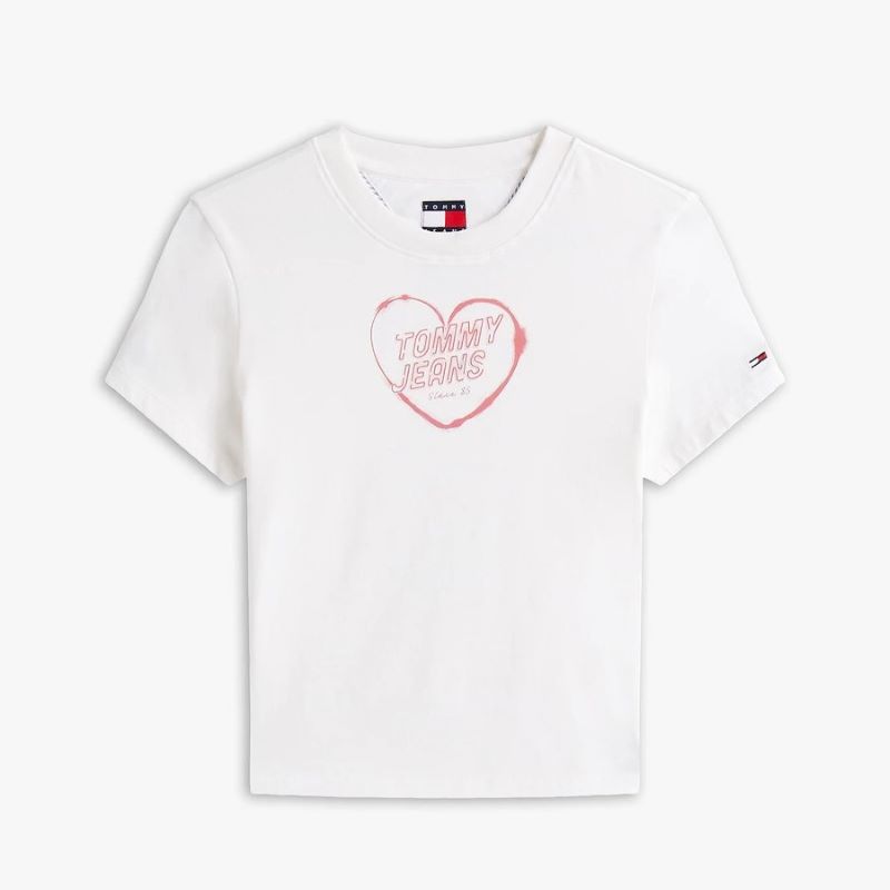 Tricou Tommy Hilfiger TJW SLIM SH HEART TEE - 2 | YEO