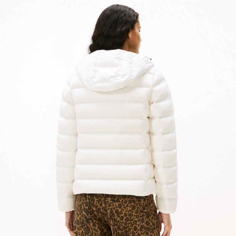 Geaca Tommy Hilfiger TJW SLIM HOOD PRNT DOWN JCKT EXT - 1 | YEO