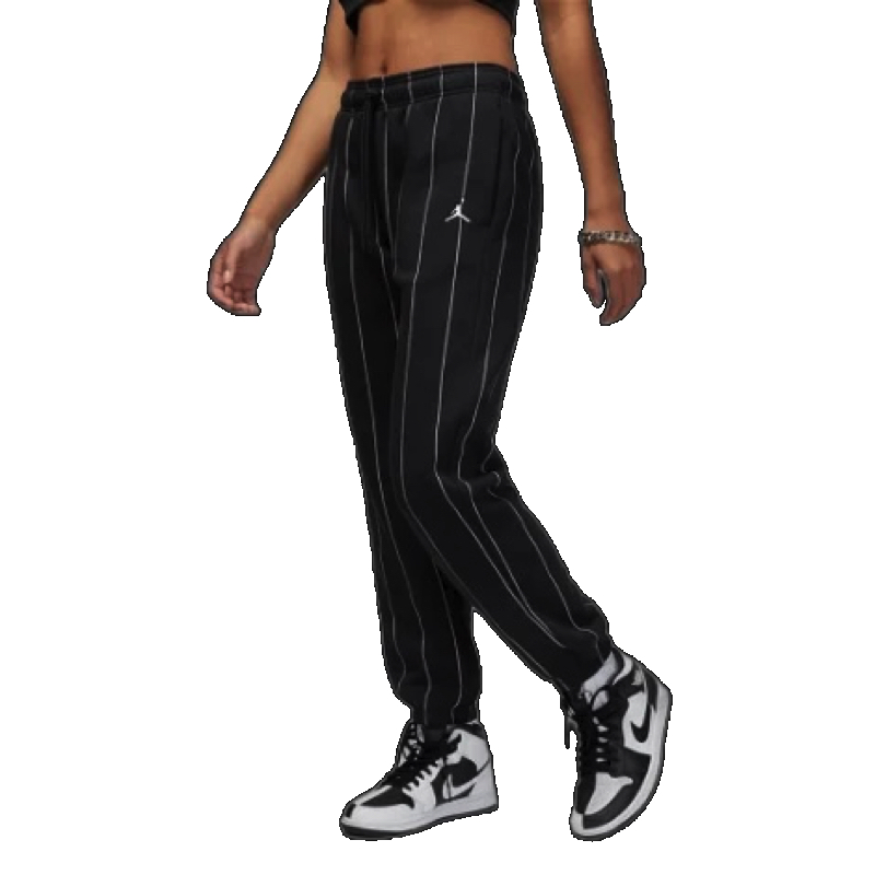 Poze Pantaloni Nike W J BRKLN FLC PANT STRIPE various-brands.ro