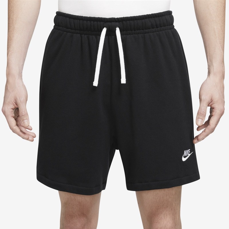 Sort nike m nk club ft flow short