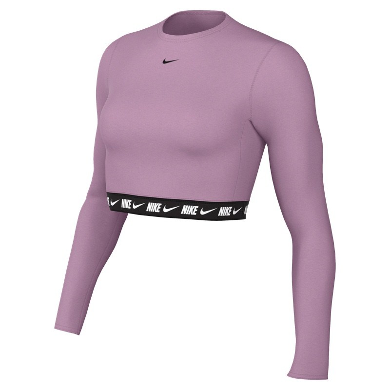 Bluza Nike W NSW CROP TAPE LS TOP