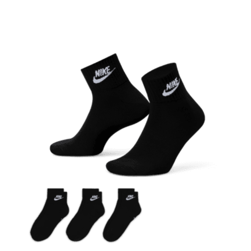 Sosete Nike U NK NSW Everyday Essential ankle 3PR -144