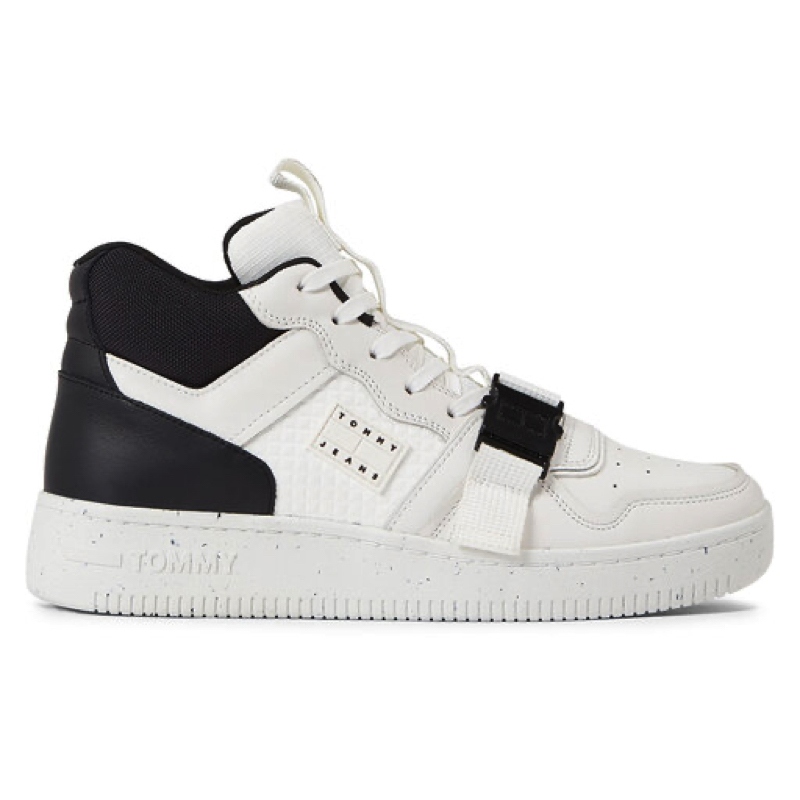 Pantofi Sport Tommy Hilfiger TJM BASKET LEATHER BUCKLE MID