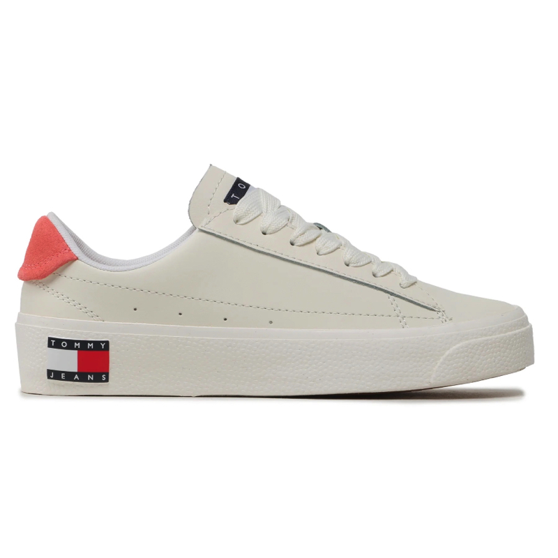 Pantofi Sport Tommy Hilfiger TJW LEATHER VULC. FLATFORM - CATEGORIE