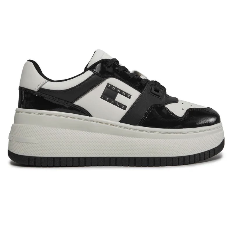 Pantofi sport Tommy Hilfiger TJW Retro Basket Flatform Patent