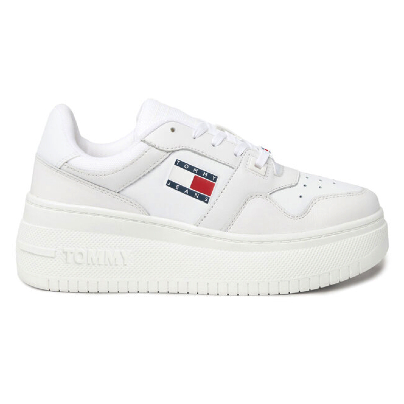 Pantofi Sport Tommy Hilfiger TJW RETRO BASKET FLATFORM