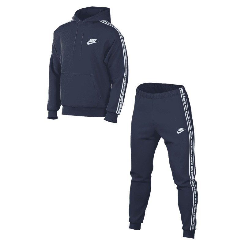 Trening Nike M Nk Club Fleece GX Hoodie Track Suit