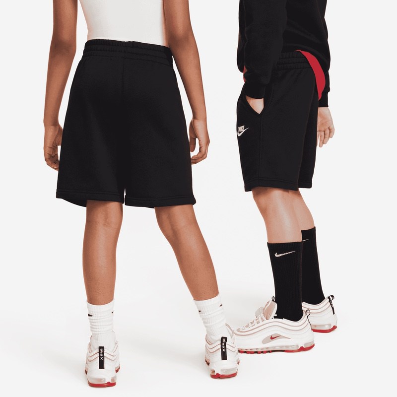 Sort Nike K NSW CLUB FT SHORT LBR - 1 | YEO
