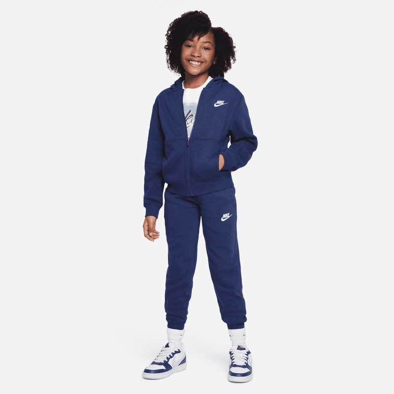 Trening Nike K NSW CLUB FLC FZ TRACKSUIT