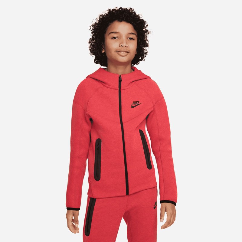 Poze Bluza cu fermoar Nike B NSW TECH FLC FZ various-brands.ro